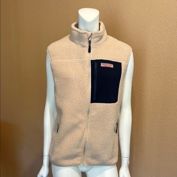 Vineyard Vines Stillwater Sherpa Vest size small - Picture 1 of 6
